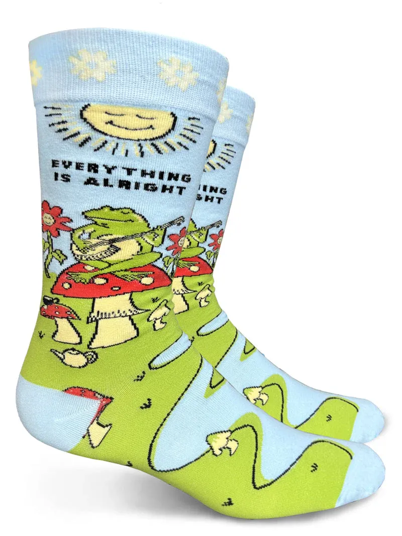 Everything Is Alright Mens Socks