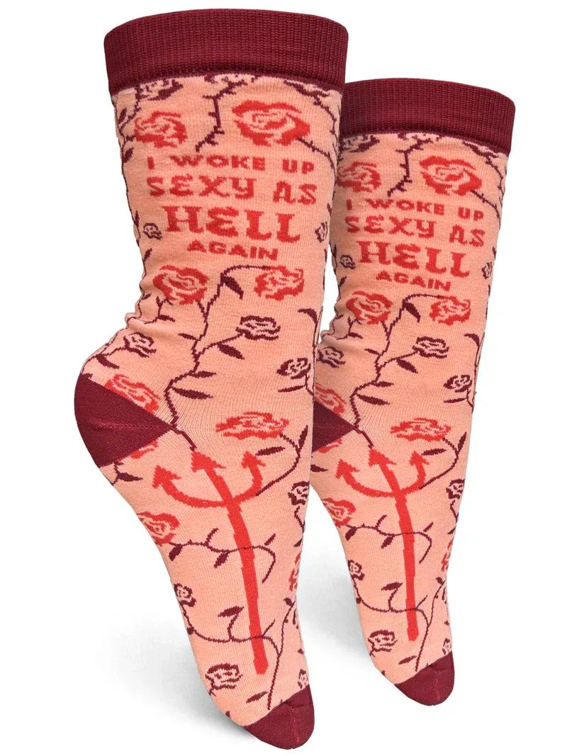 I Woke Up Sexy Socks