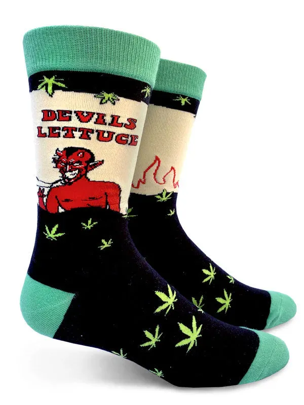 GT Devils Lettuce Mens Crew Socks