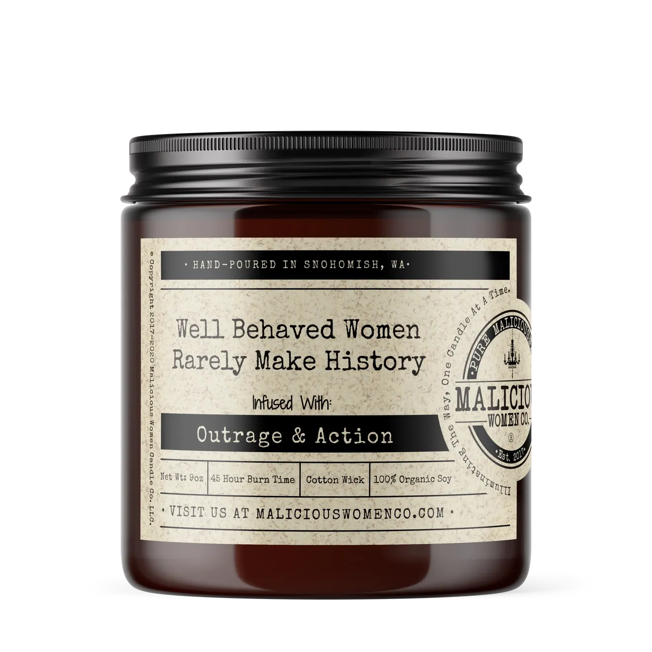 Mal Candle Well Behaved Women..
