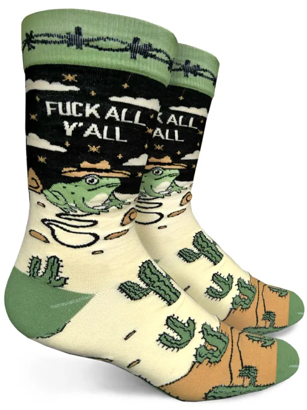 Fuck All Yall Mens Socks