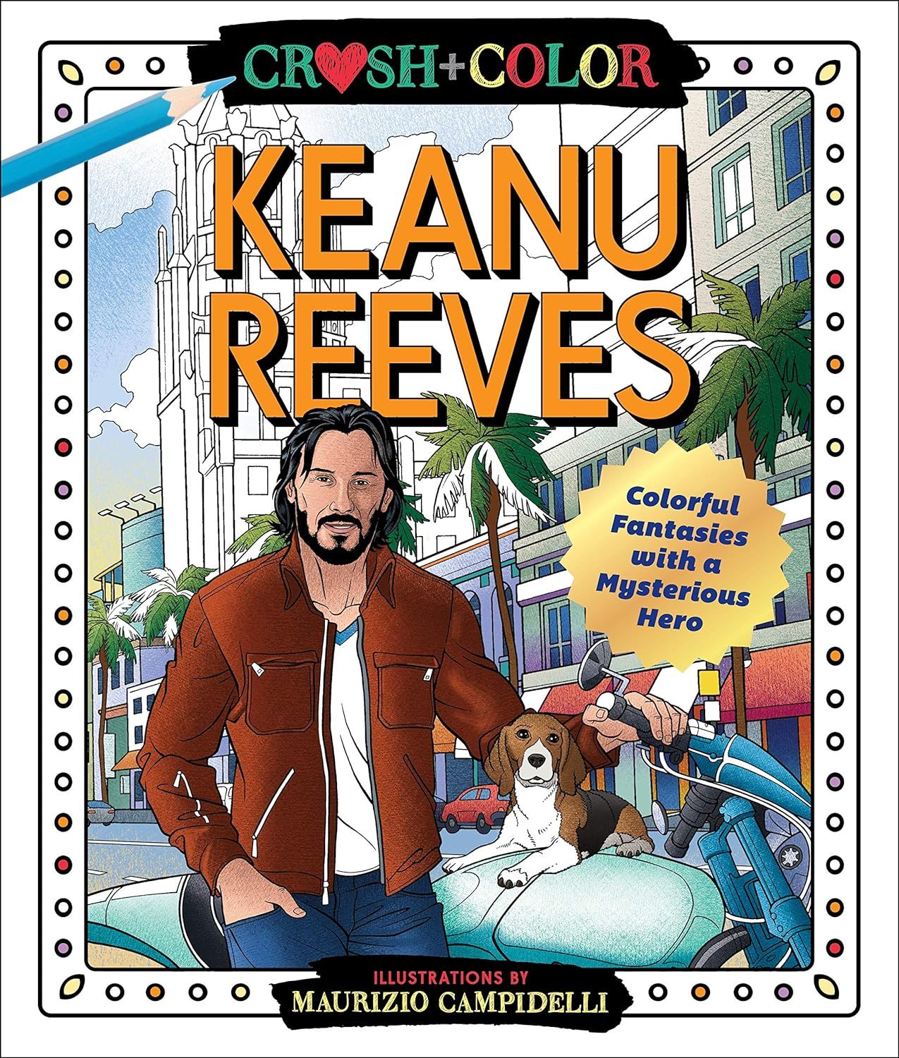 Keanu Reeves Coloring Book