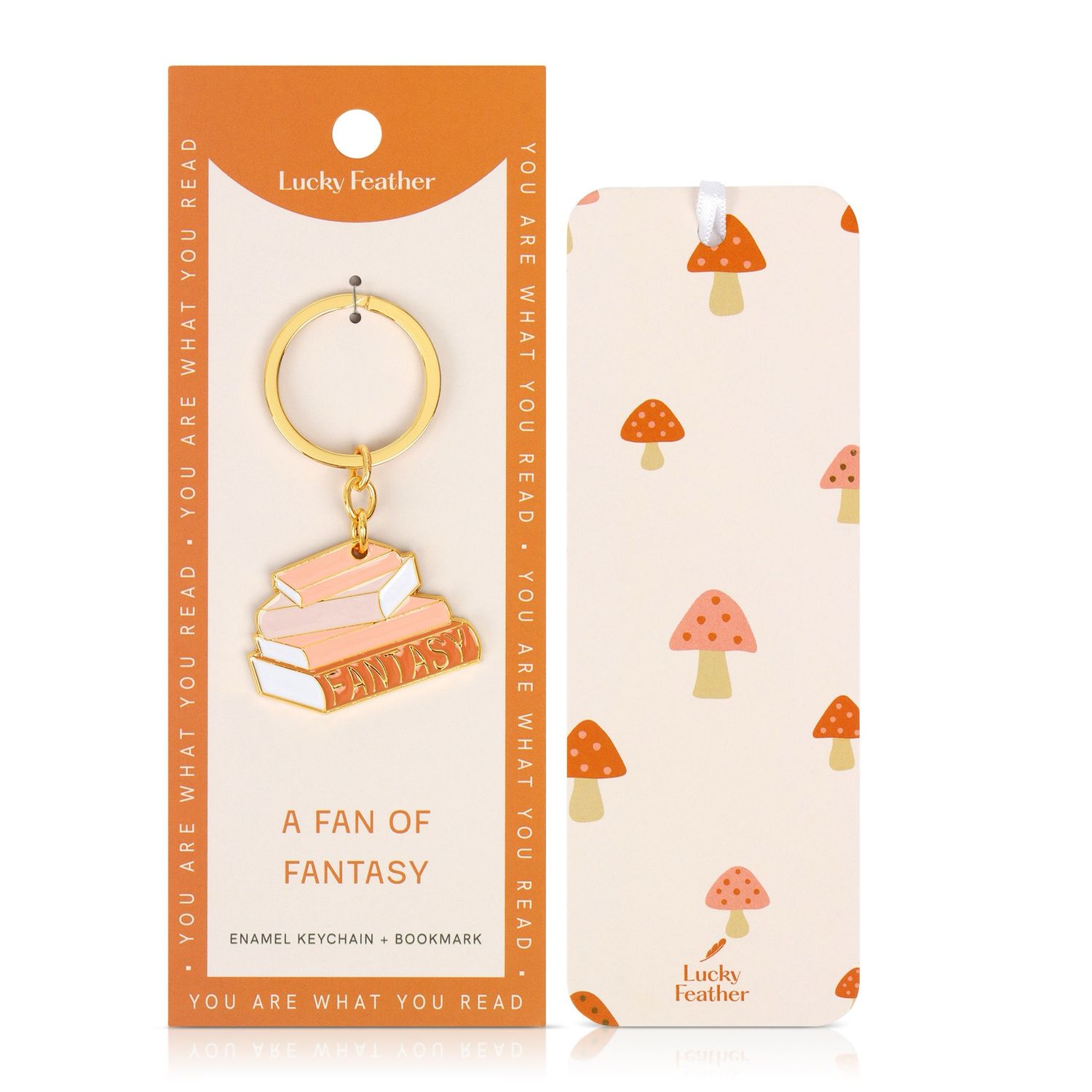 Fantasy Bookmark Keychain