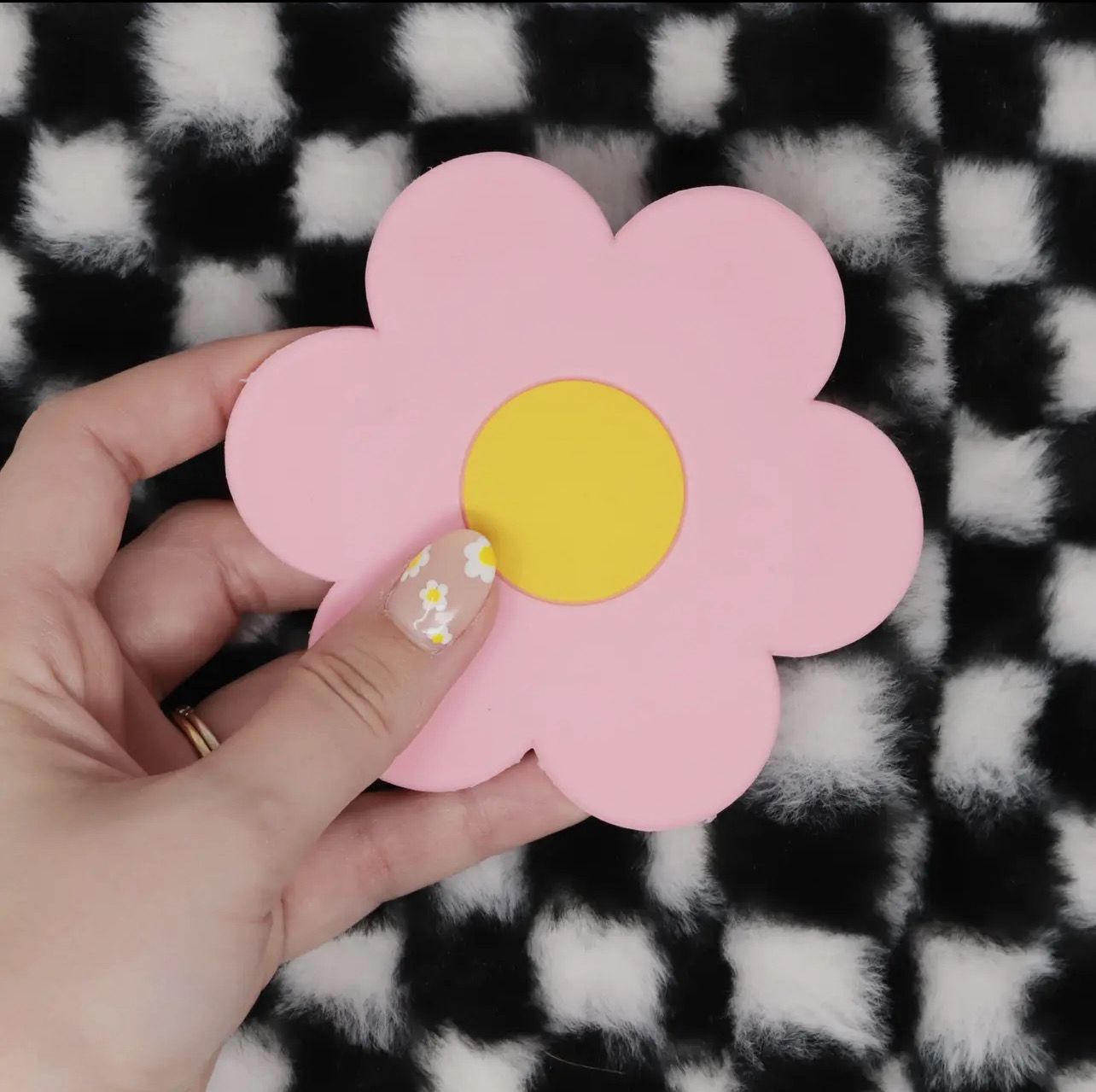 Flower Pocket Mirror
