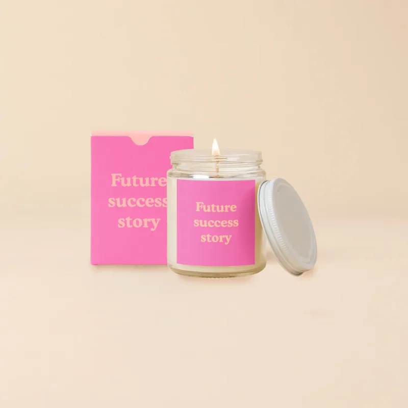 Future Success Story Candle