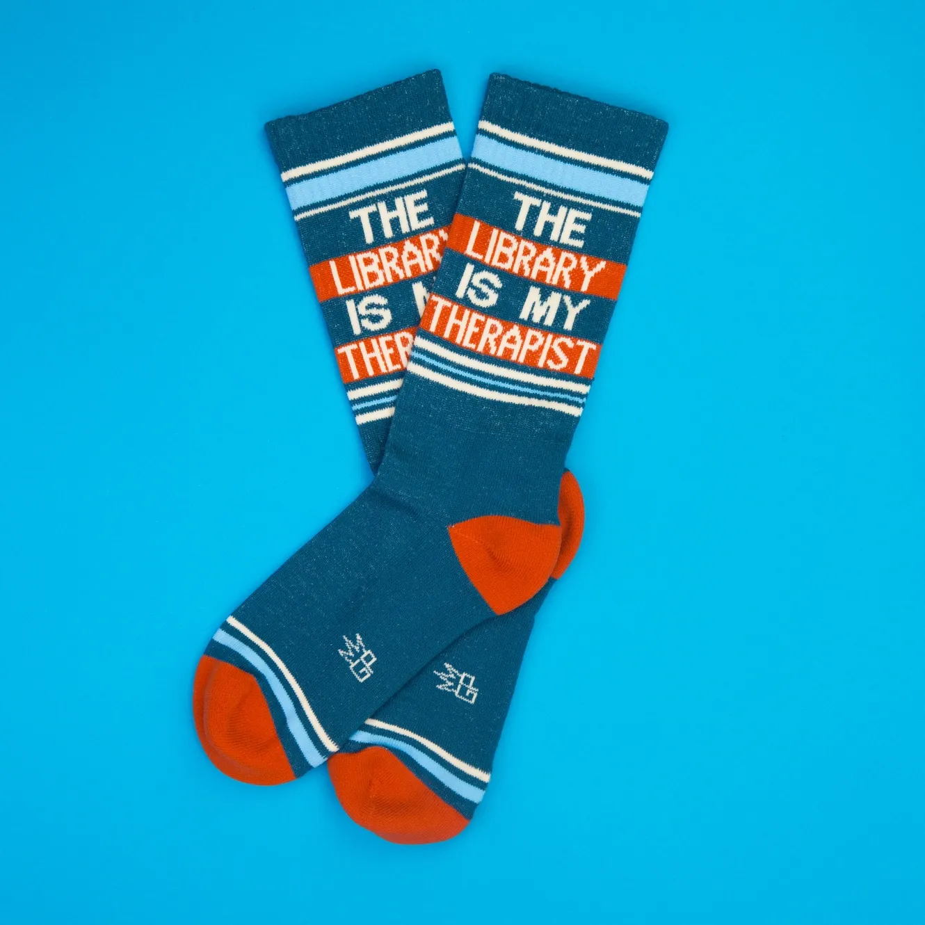 The Library Is My Therapist Socks