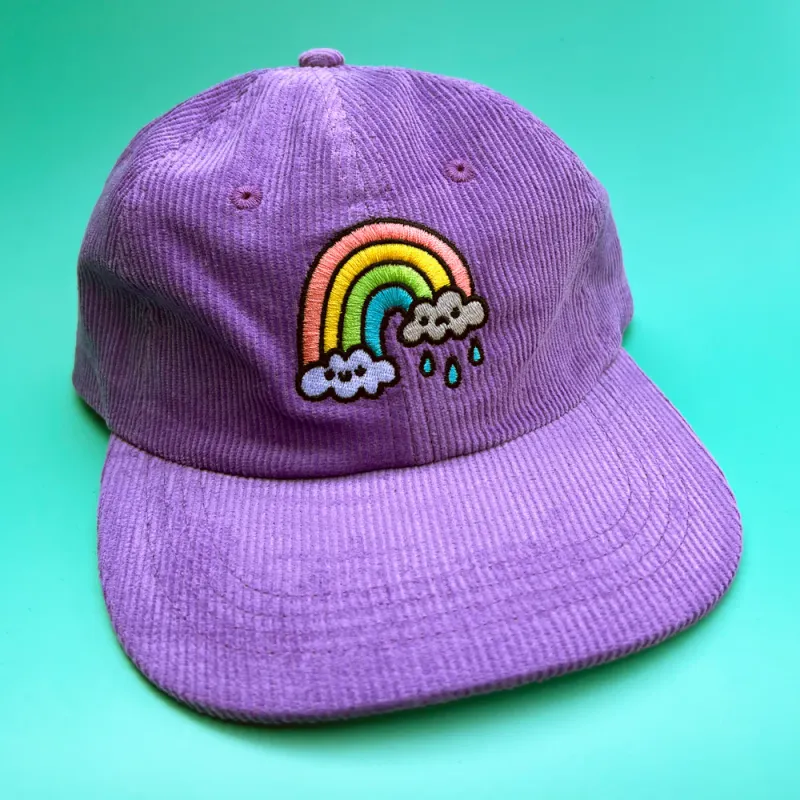Wokeface Rainbows Corduroy Hat