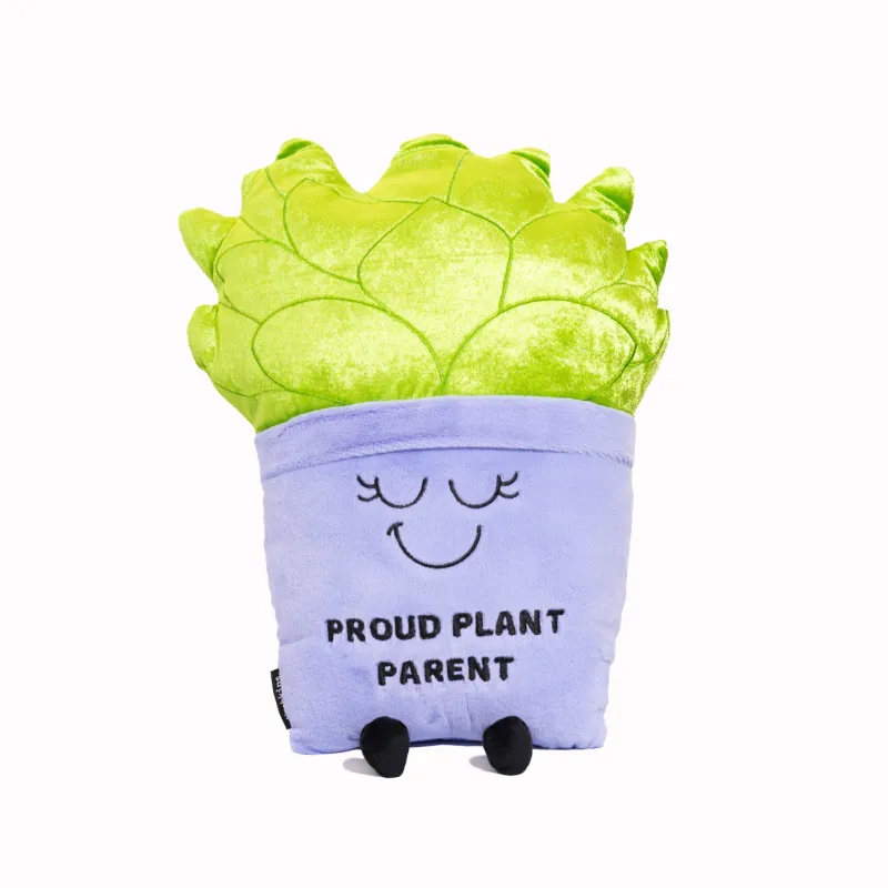 Proud Plant Parent Plush Pillow
