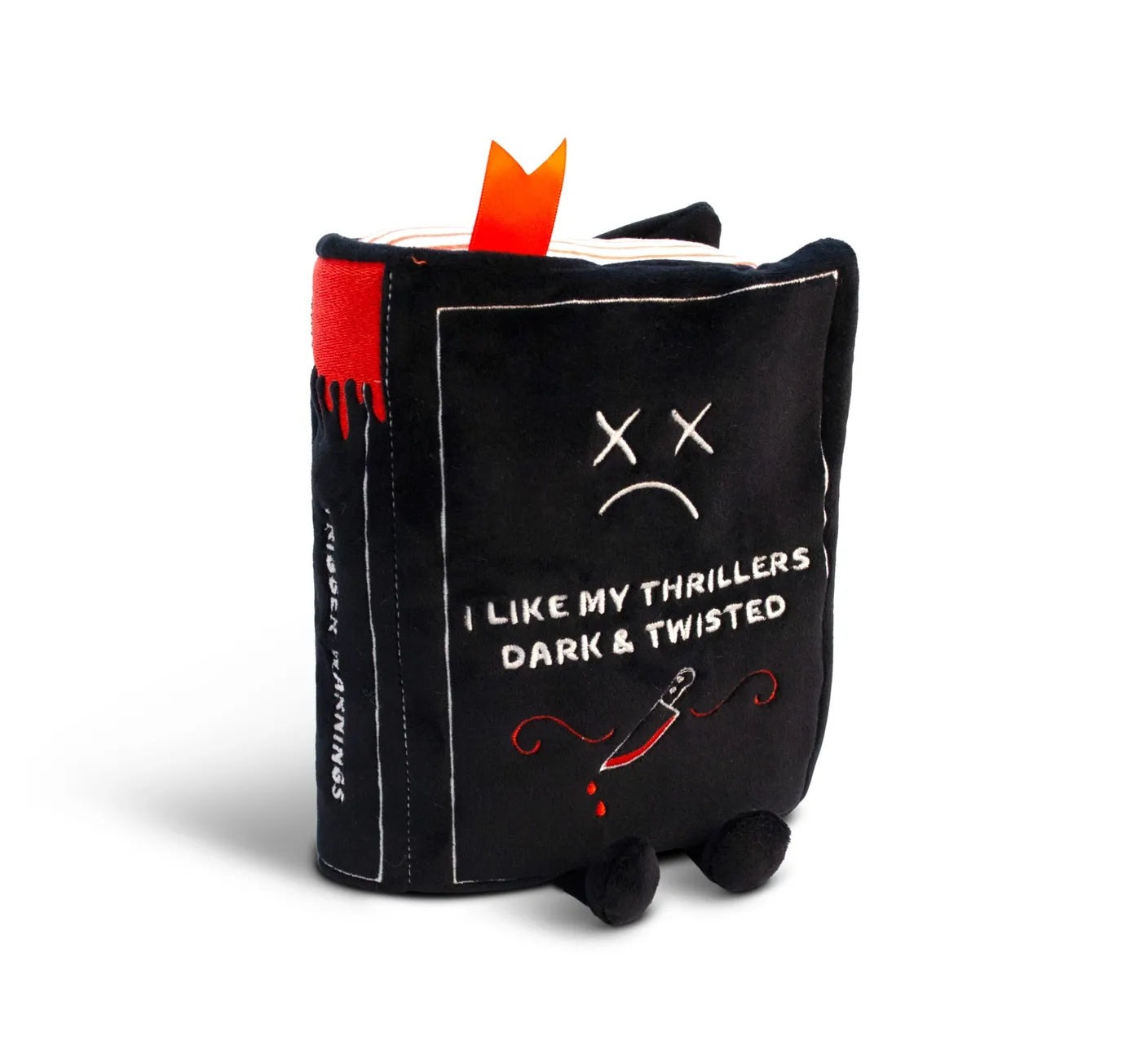 Thrillers Dark And Twisted Plush Book