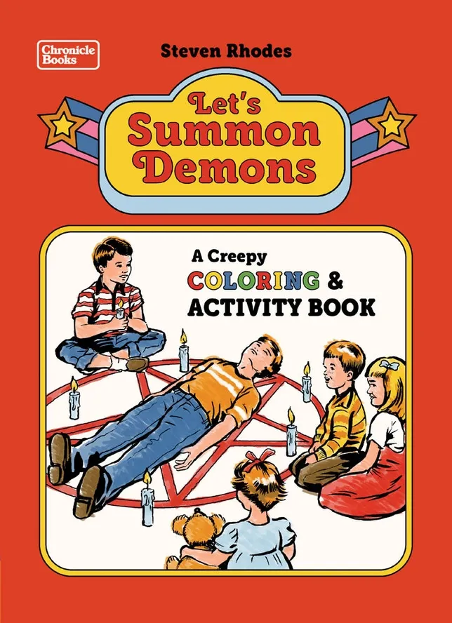 Lets Summon Demons Coloring Book