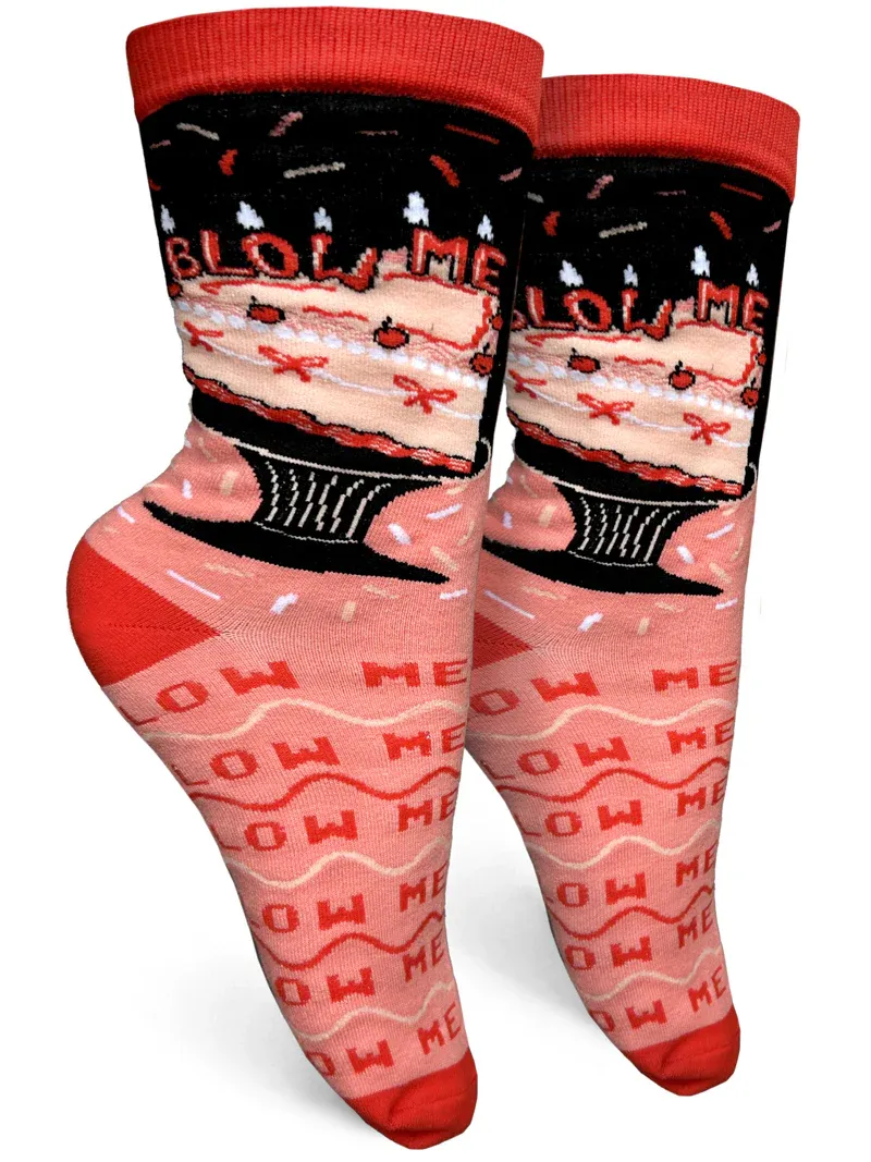 Blow Me Womens Socks