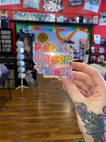 Protect Queer Youth Sticker