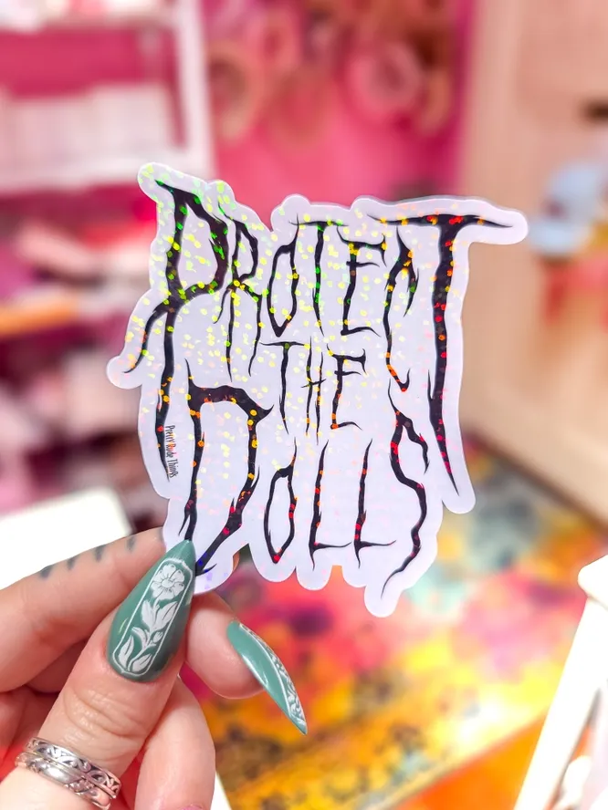 Protect The Dolls Sticker