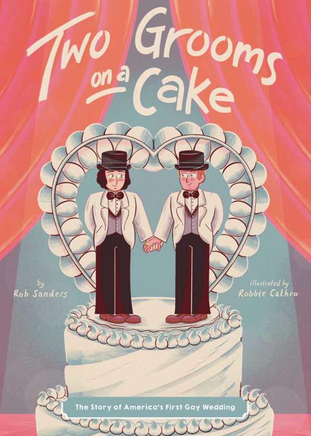 Two Grooms On A Cake