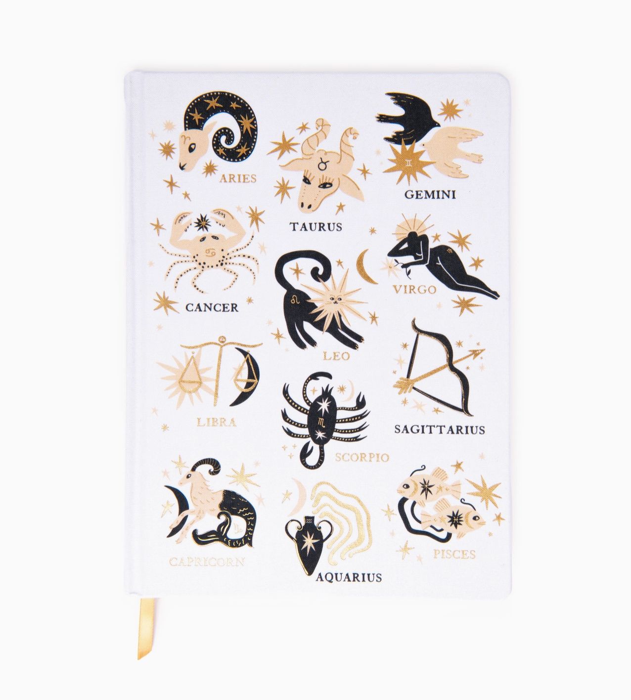 Jumbo Velvet Zodiac Notebook