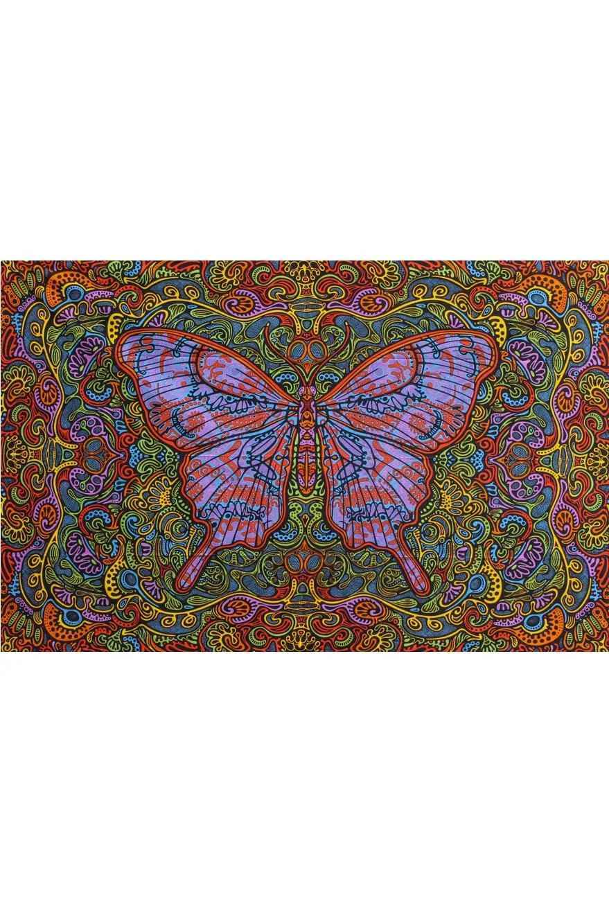 3D Butterfly Tapestry