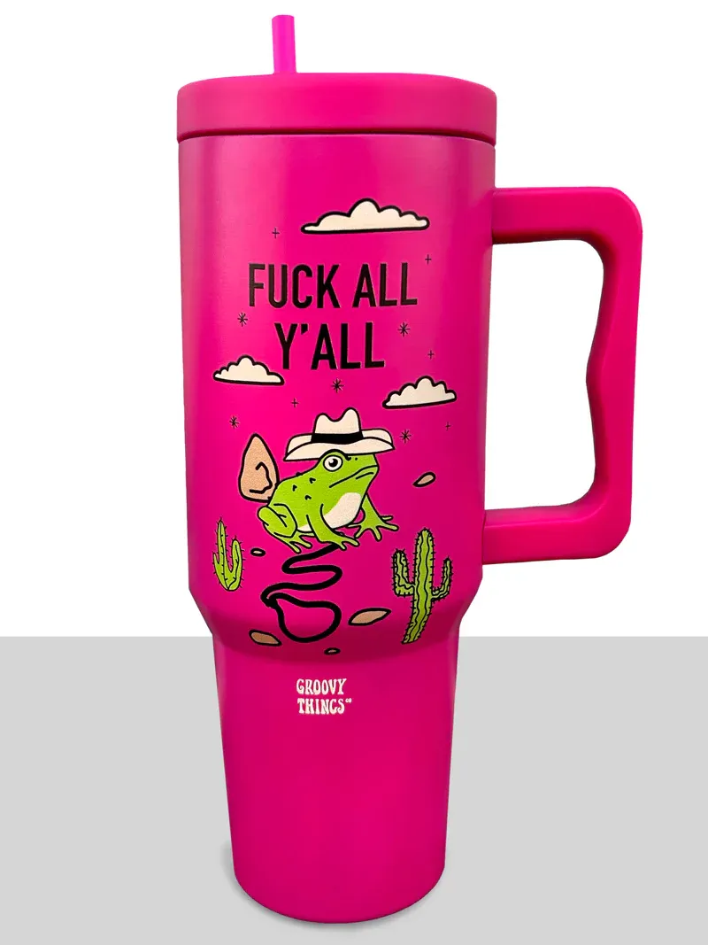 Fuck All Yall Large Tumbler