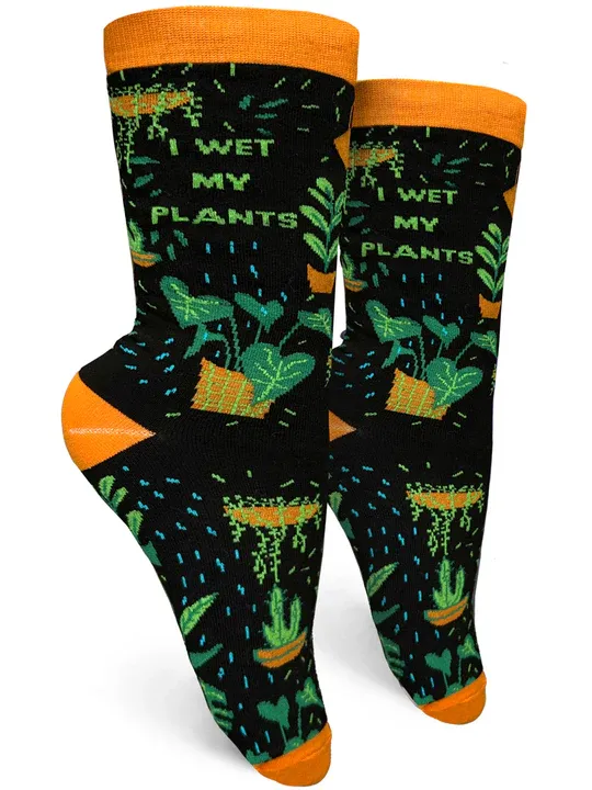 I Wet My Plants Socks