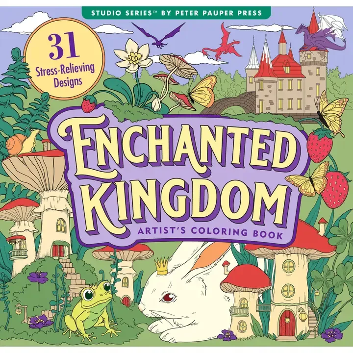 Enchanted Kingdom Coloring Book