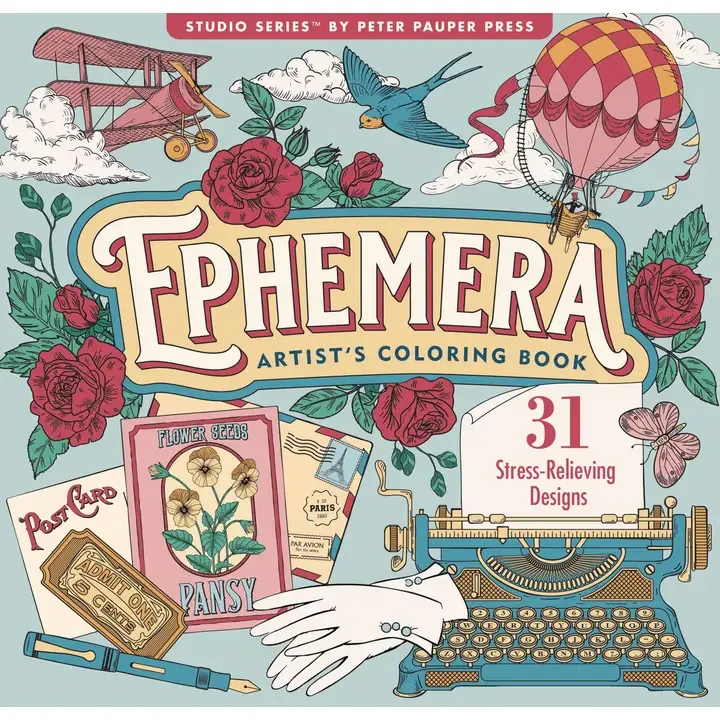Ephemera Coloring Book