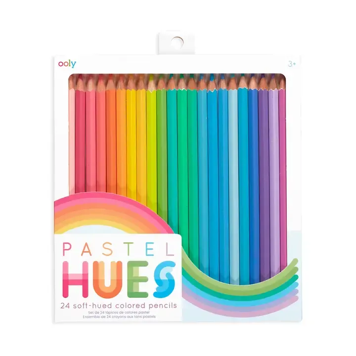 Pastel Hues Colored Pencils