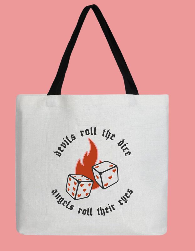 Devils Roll The Dice Tote
