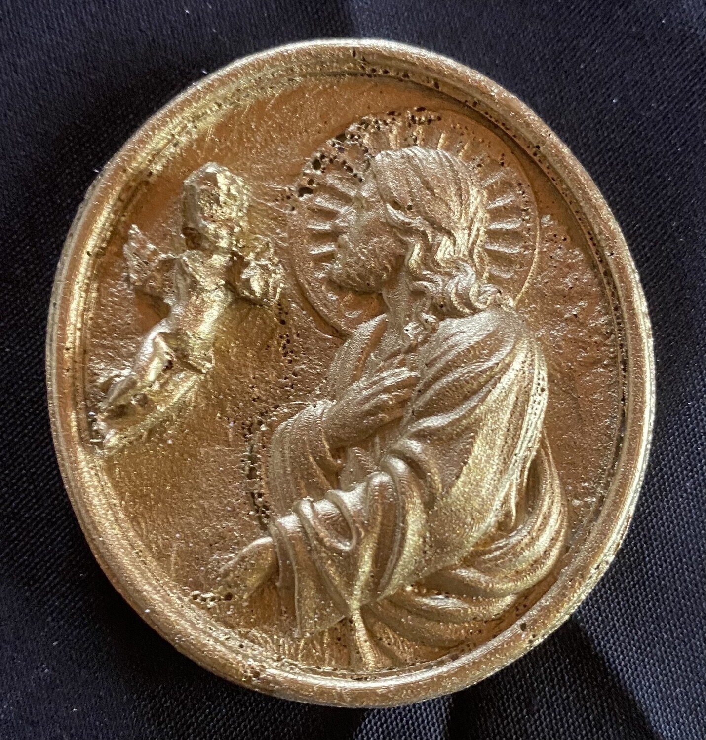 Religious Resin coin/trinket