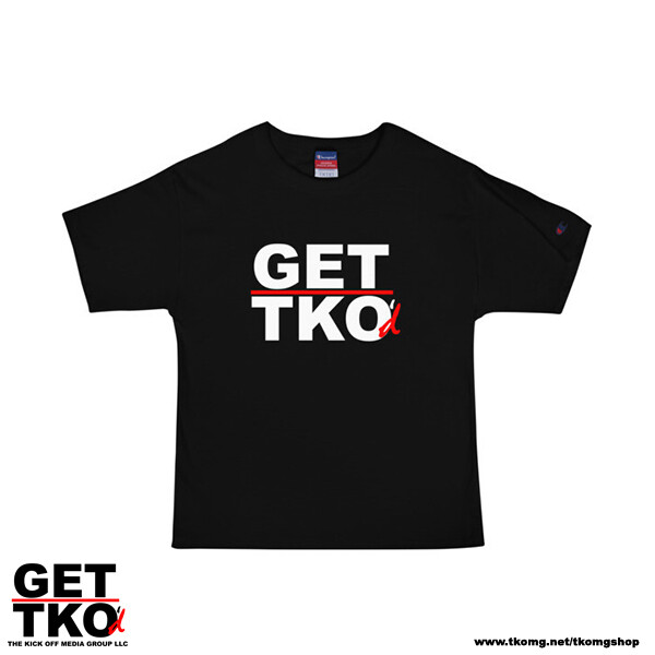 GET TKO&#39;d Logo Champion T-shirt