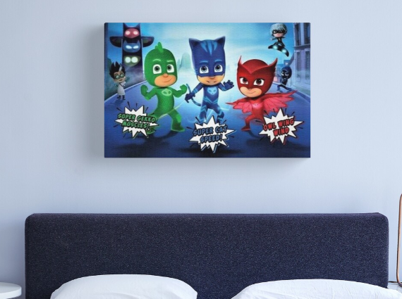 PJ MASKS CANVAS PRINT 40X60CM
