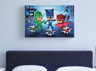 PJ MASKS CANVAS PRINT 40X60CM
