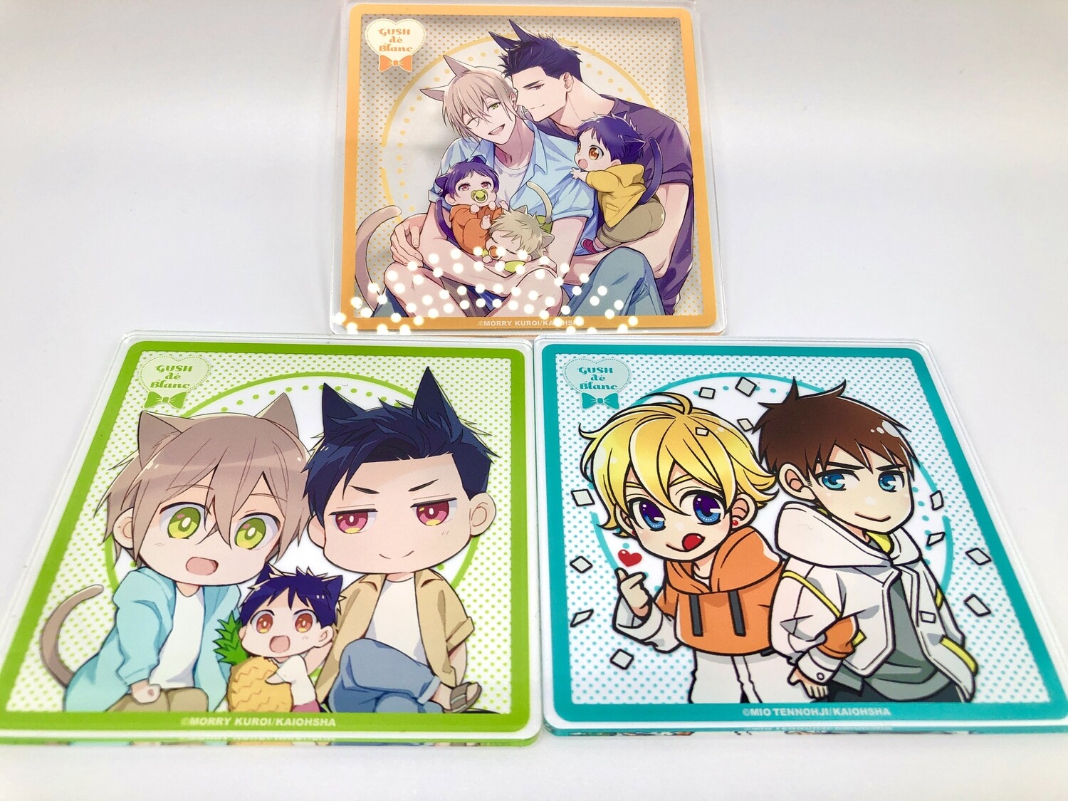 BL | Yaoi : Acrylic Coaster Bundle