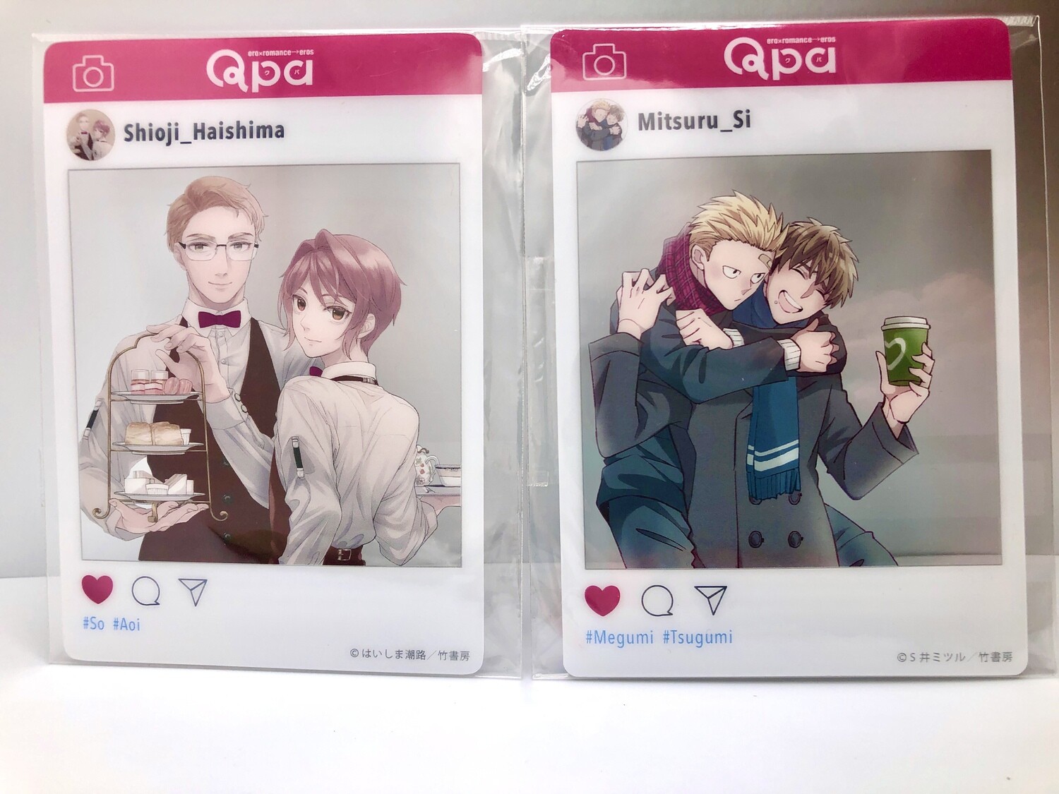 BL | Yaoi : SNS clear card set