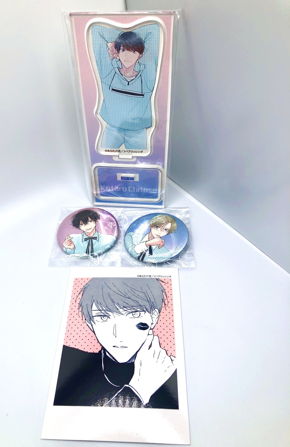 BL | Yaoi : His Partner, the Thoroughbred Omega Merch Bundle