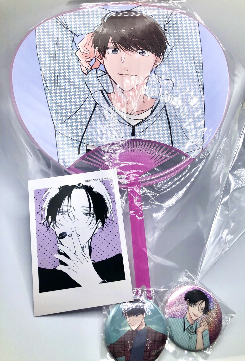 BL | Yaoi : His Partner, the Thoroughbred Omega Merch Bundle