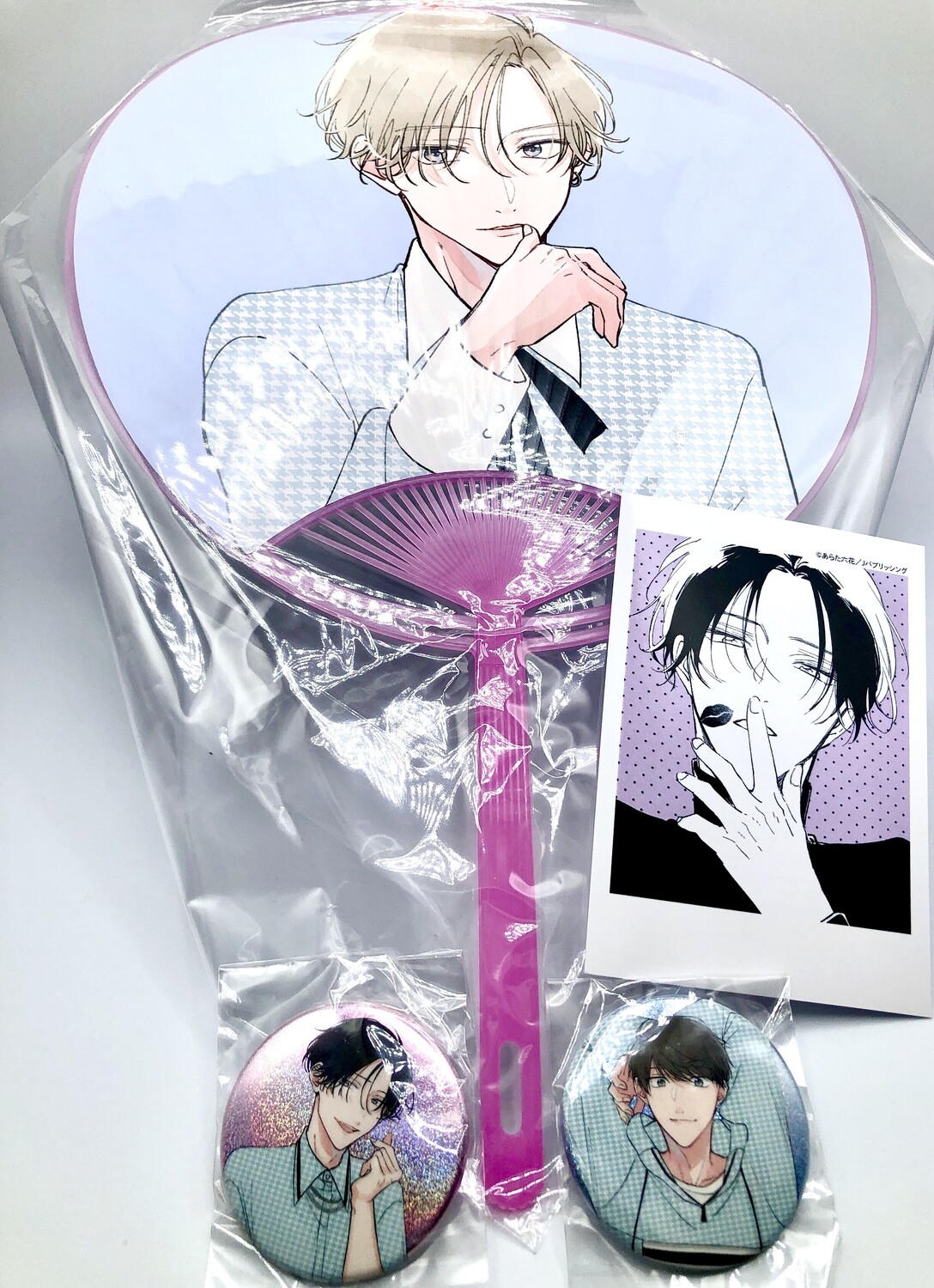 BL | Yaoi : His Partner, the Thoroughbred Omega Merch Bundle