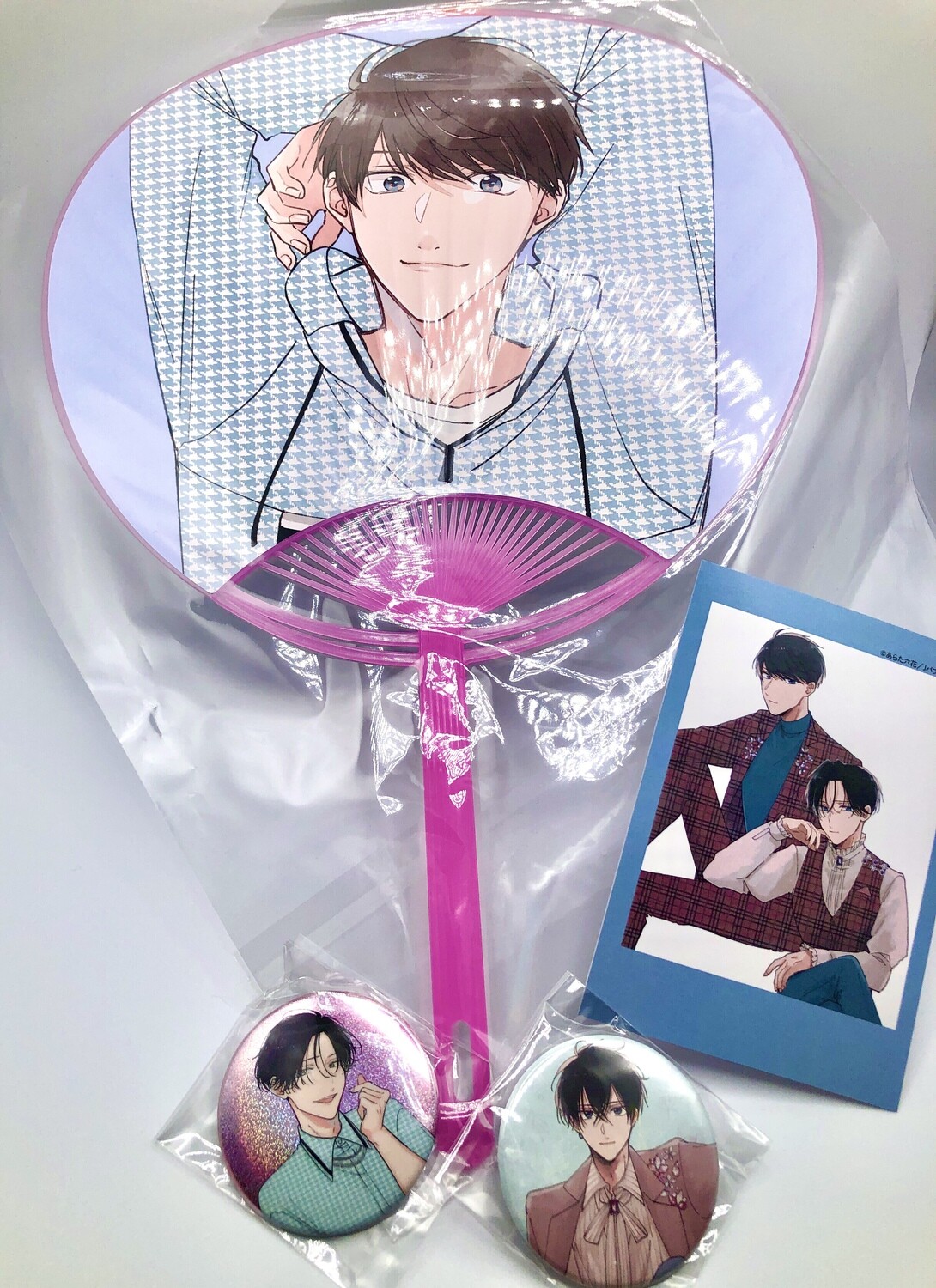 BL | Yaoi : His Partner, the Thoroughbred Omega Merch Bundle