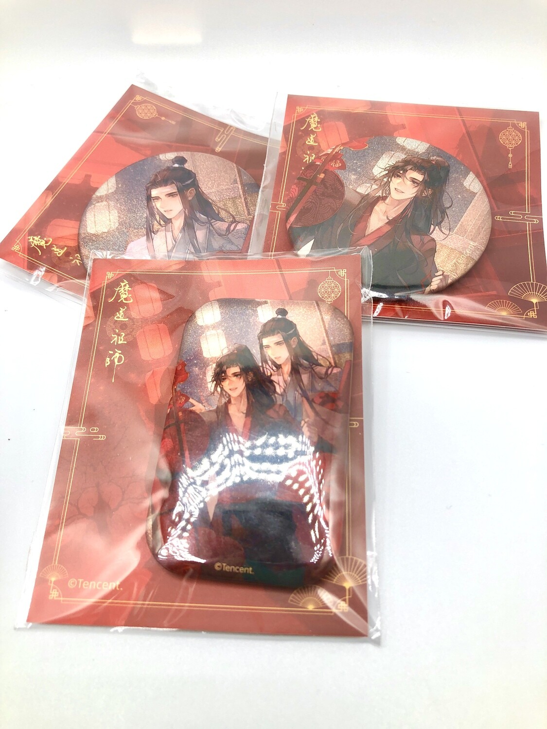 BL | Yaoi : Mo Dao Zu Shi Pin Badge Bundle