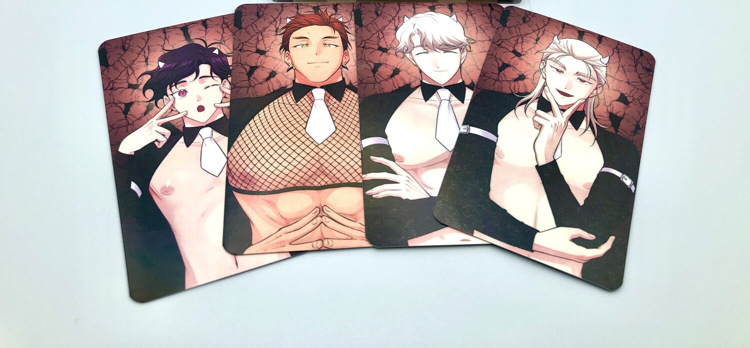 BL | Yaoi : Tentacle Recipe Photocard Set