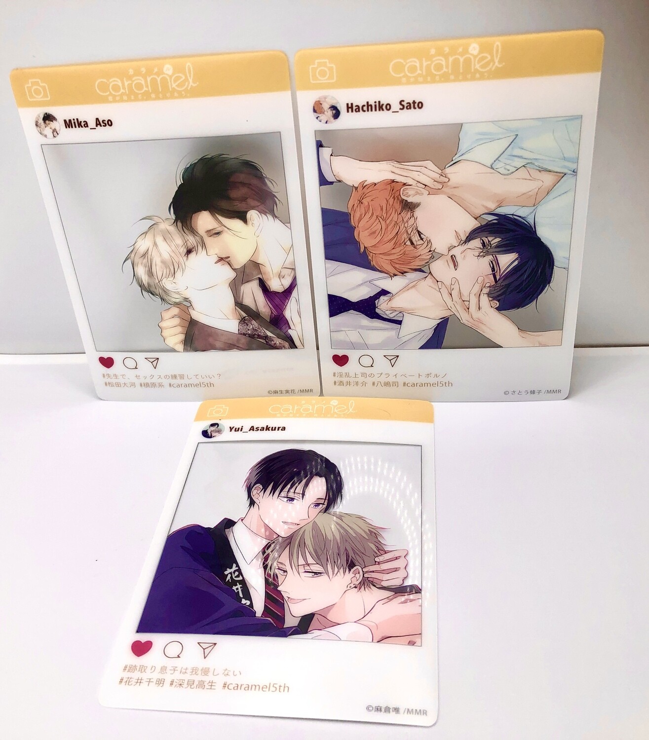 BL | Yaoi : 5th Anniversary SNS style clear set