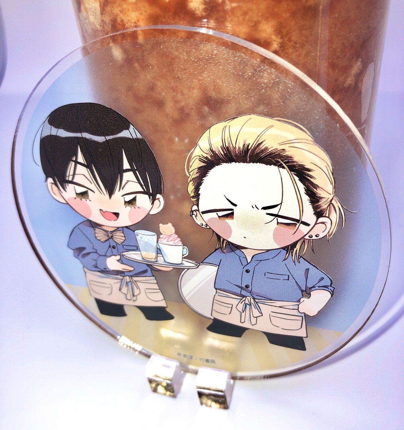 BL | Yaoi : Terano-kun to Kumazaki-kun Acrylic Coaster