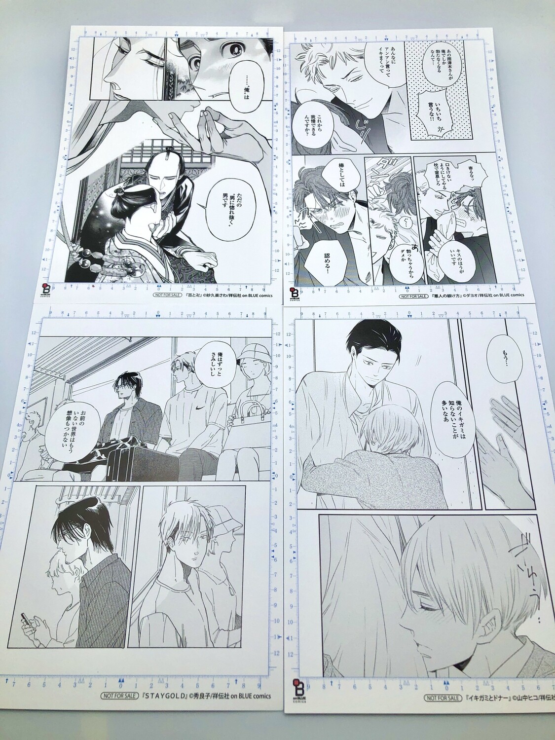 BL | Yaoi : Photo set of Original Manga scenes