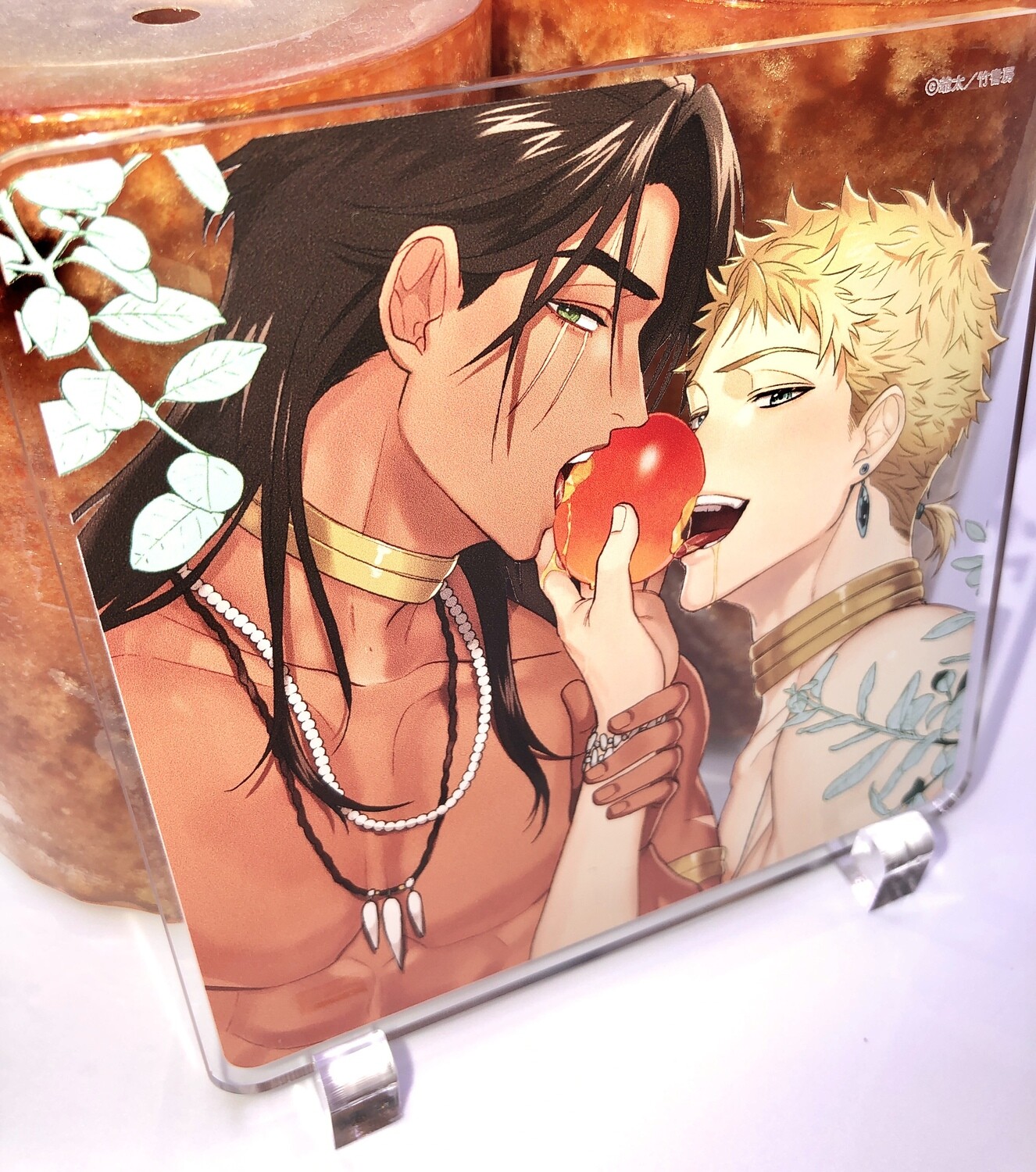 Gita-sensei &quot;The Prodigal Prince and the Beast&quot; Acrylic Coaster