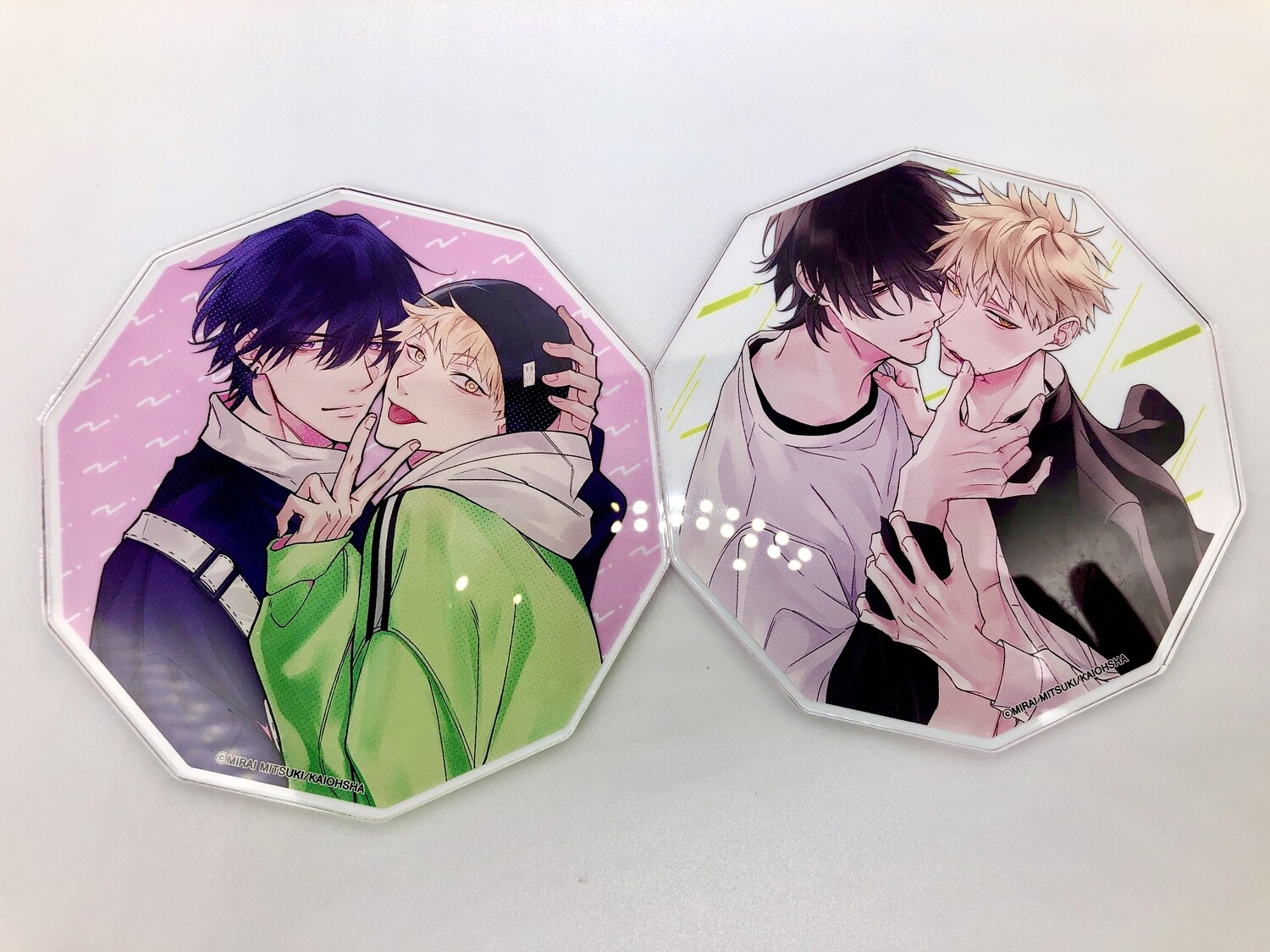 BL | Yaoi : Mirai Mitsuki “Trigger Happy Session” Acrylic Coaster set