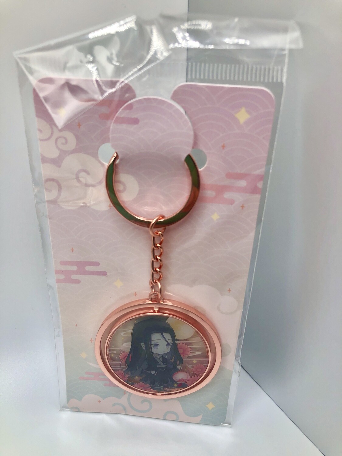 BL | Yaoi : Mo Dao Zu Shi Spinning Metal Double-sided Keychain - Wen Ning