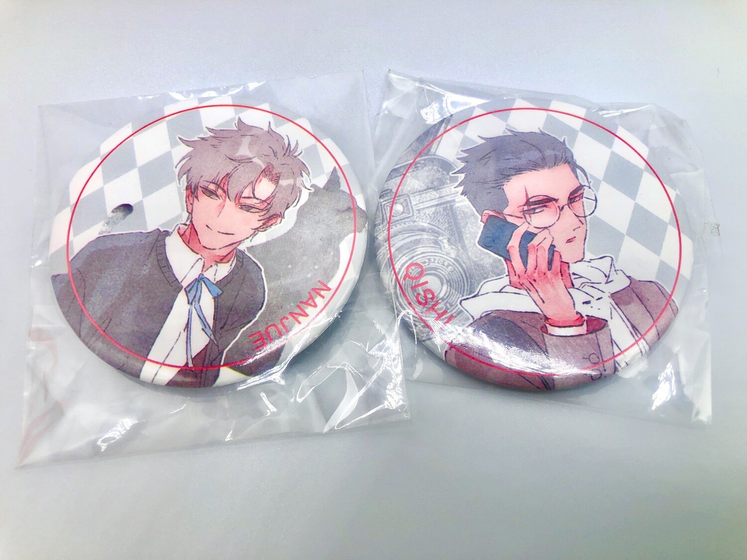 BL | Yaoi : Engraved on my Heart Pin Badges