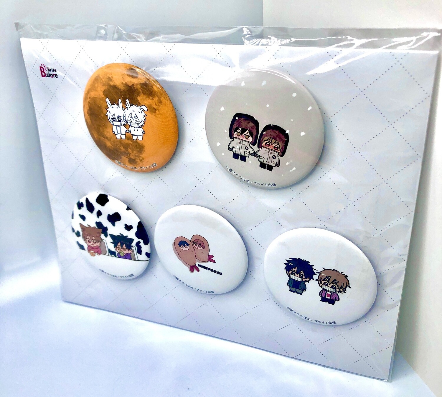 BL | Yaoi : There&#39;s Fanfiction About Us? Badge set