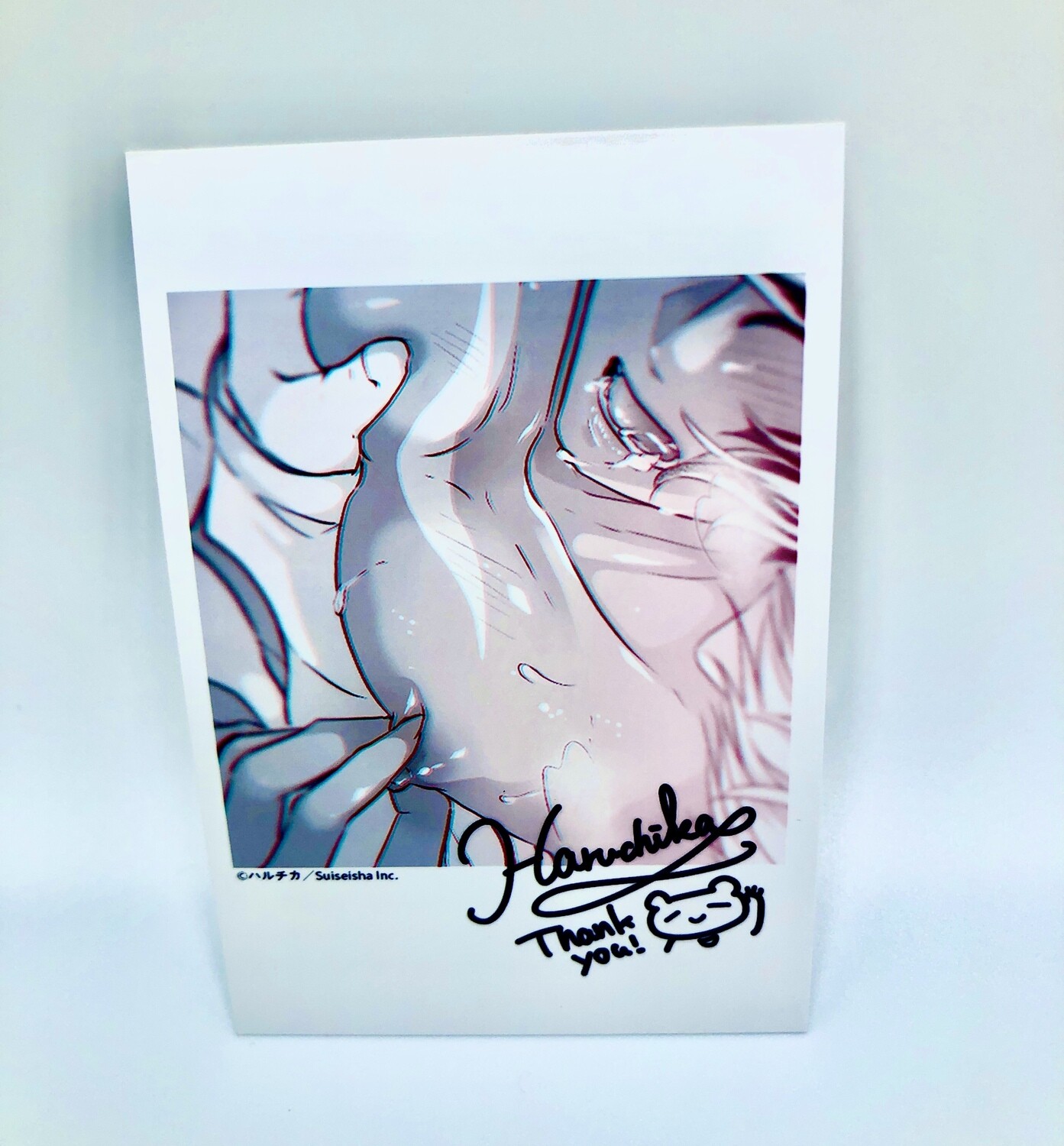 BL | Yaoi : Caressing the Nipples of My Hibernating Bear NSFW Polaroid