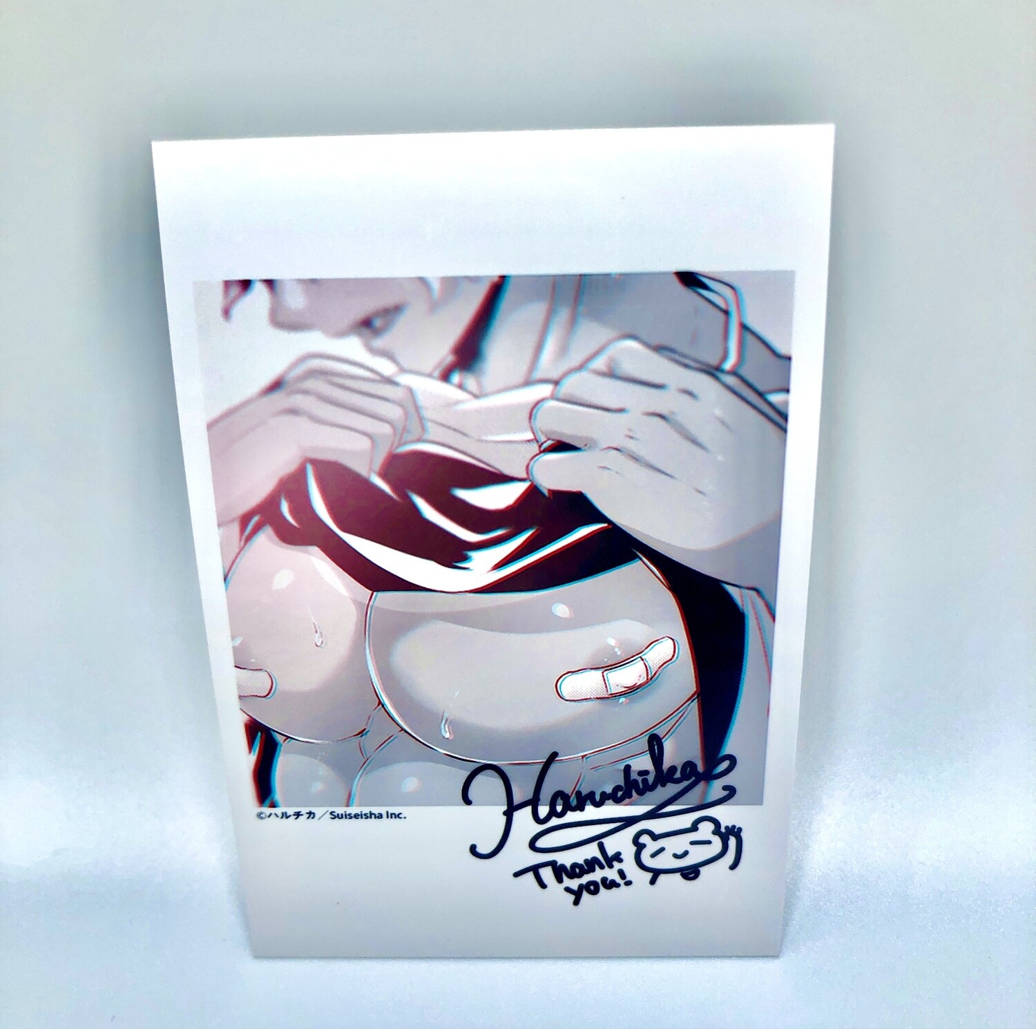 BL | Yaoi : Caressing the Nipples of My Hibernating Bear NSFW Polaroid