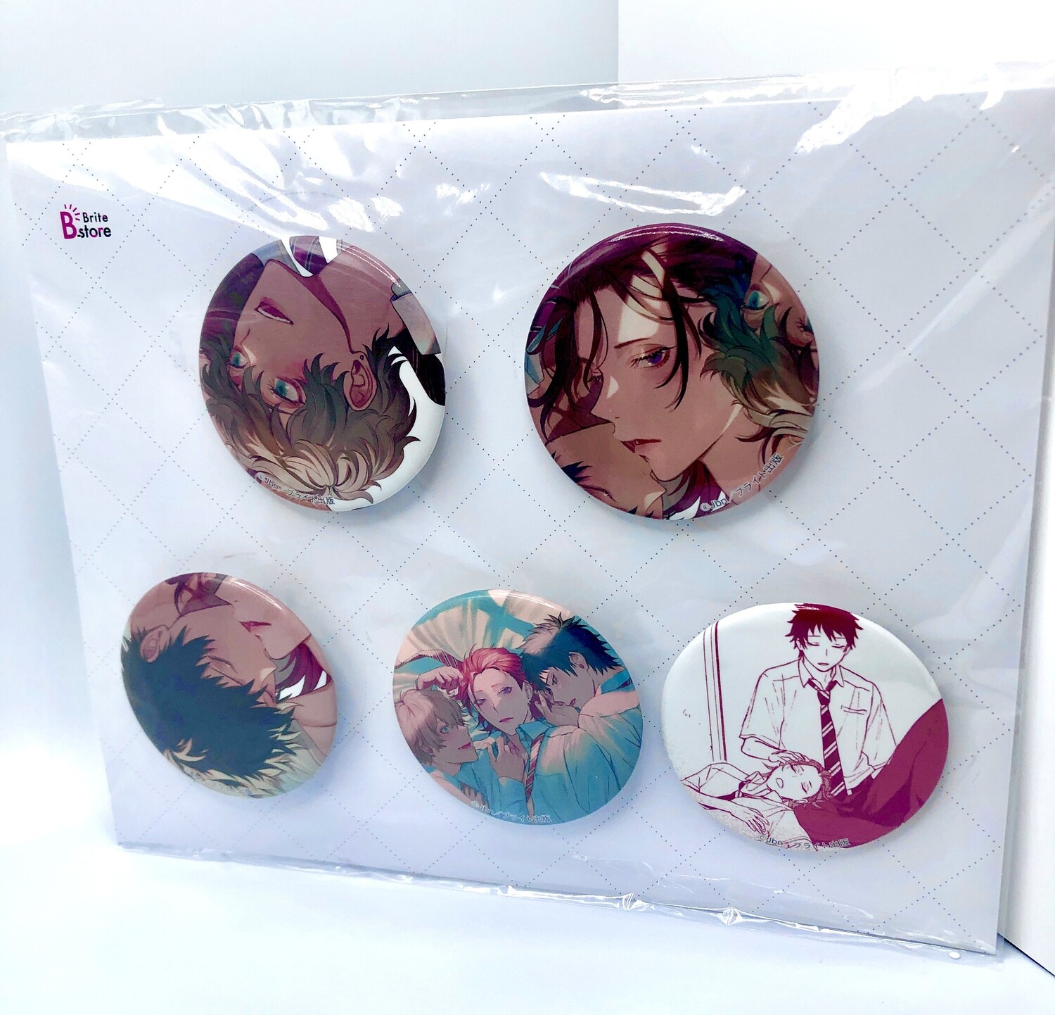 BL | Yaoi : Ai wo Shiranai Kyoudai wa badge set