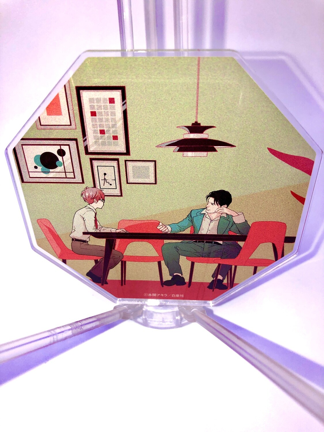 BL | Yaoi : Rabbit Man, Tiger Man Acrylic Coaster